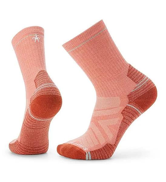 Smartwool Wild Salmon Hike Light Cushion Wool-Blend Crew Socks XL