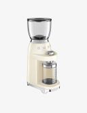 Smeg CGF01CREU Coffee Grinder. Cream