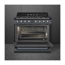 Smeg Range Cooker Electric / Gas Victoria TR90GR2 90 cm Slate Grey