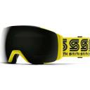 Smith Blazer Snow Goggle - Black - Red Sol-X Mirror Lens | Snow Goggles