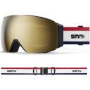 Smith Blazer Snow Goggle - White - Green Sol-X Mirror Lens | Snow Goggles