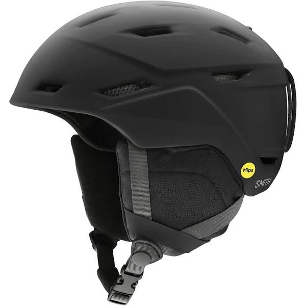 Smith Mission MIPS Snow Helmet - Matte Black | Snow Helmets