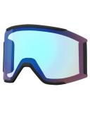 Smith Squad Goggle Black - ChromaPop Everyday Rose Gold Mirror | Rhythm Snowsports