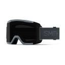 Smith Squad Goggle Black - ChromaPop Everyday Rose Gold Mirror | Rhythm Snowsports