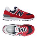 Sneakers New Balance ML574EH2 Burgundy 44
