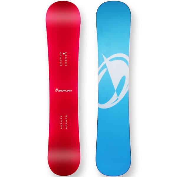 Snowjam Snowboard 141cm Pink Rocker Sidewall