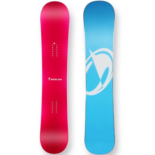 Snowjam Snowboard 148cm Pink Rocker Sidewall