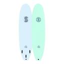 Softlite Chop Stick 7 0 Soft Surfboard Blue Deck/ Orange Slick