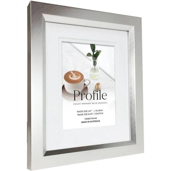 Soho Champagne 10x12 Photo Frame With 6x8 Opening | Kaieda