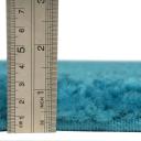 Solid Frieze 100cm x 160cm Turquoise Blue Area Rug