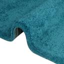 Solid Frieze 100cm x 160cm Turquoise Blue Area Rug