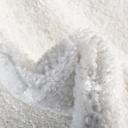 Solid Frieze 125cm x 185cm Snow White Area Rug