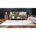Solid Frieze 125cm x 185cm Snow White Area Rug