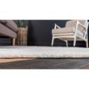 Solid Frieze 125cm x 185cm Snow White Area Rug