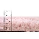 Solid Frieze 155cm x 235cm Pink Area Rug