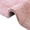 Solid Frieze 155cm x 235cm Pink Area Rug