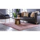 Solid Frieze 155cm x 235cm Pink Area Rug