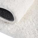 Solid Frieze 305cm x 395cm Snow White Large Area Rug