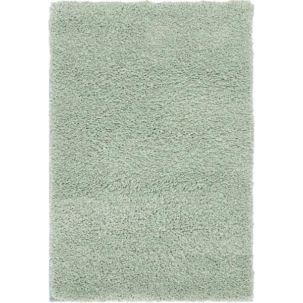 Solid Frieze 305cm x 400cm Light Blue Blue Large Area Rug