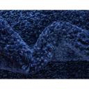 Solid Frieze 305cm x 429cm Navy Blue Blue Area Rug