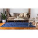 Solid Frieze 305cm x 429cm Navy Blue Blue Area Rug