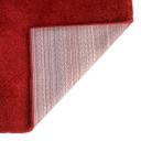 Solid Frieze 66cm x 95cm Red Accent Rug