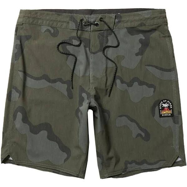 Solid Sets 18.5" Boardshort Camo Island by Vissla