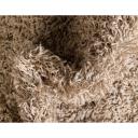 Solid Shag 160cm x 245cm Taupe Area Rug