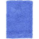 Solid Shag 245cm x 245cm Square Periwinkle Blue Blue Area Rug