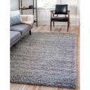 Solid Shag 245cm x 335cm Tiger Orange Area Rug