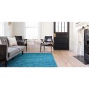 Solid Shag 275cm x 370cm Turquoise Blue Large Area Rug
