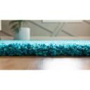 Solid Shag 275cm x 370cm Turquoise Blue Large Area Rug