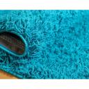 Solid Shag 275cm x 370cm Turquoise Blue Large Area Rug
