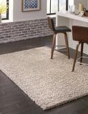 Solid Shag 305cm x 424cm Taupe Area Rug