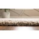 Solid Shag 305cm x 424cm Taupe Area Rug