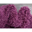 Solid Shag 76cm x 500cm Runner Eggplant Purple Purple Area Rug