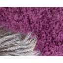 Solid Shag 76cm x 500cm Runner Eggplant Purple Purple Area Rug