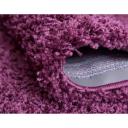 Solid Shag 76cm x 500cm Runner Eggplant Purple Purple Area Rug