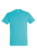SOLS Mens Imperial Heavyweight Short Sleeve T-Shirt (Blue Atoll) (M)