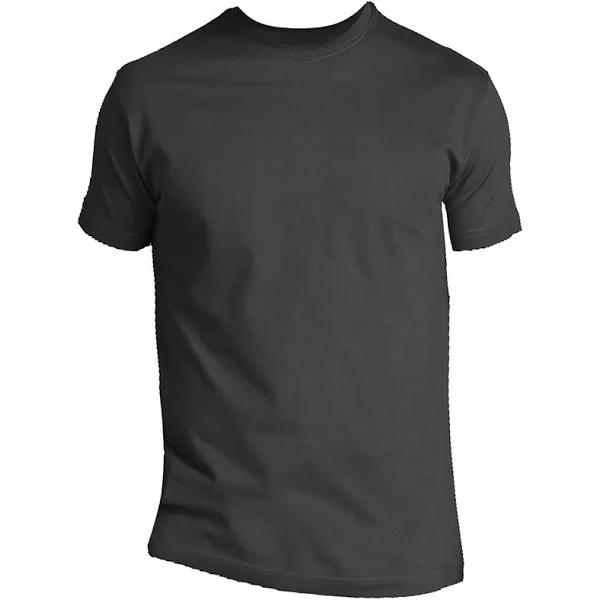 SOLS Mens Imperial Heavyweight Short Sleeve T-Shirt (Dark Grey) (3XL)