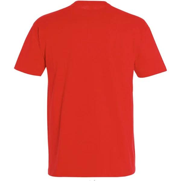 SOLS Mens Imperial Heavyweight Short Sleeve T-Shirt Hibiscus Mens T-Shirt