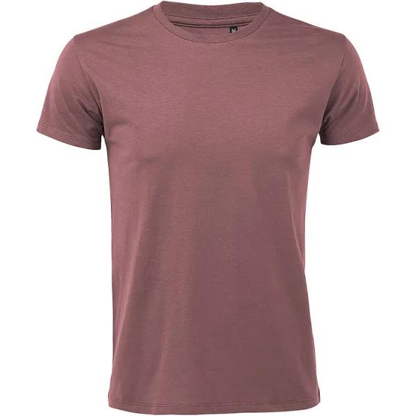 SOLS Mens Regent Slim Fit Short Sleeve T-Shirt (Ancient Pink) (L)