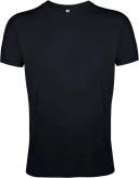 SOLS Mens Regent Slim Fit Short Sleeve T-Shirt (Deep Black) (L)