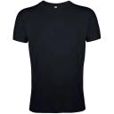 SOLS Mens Regent Slim Fit Short Sleeve T-Shirt (Deep Black) (L)