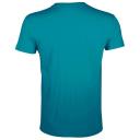 SOLS Mens Regent Slim Fit Short Sleeve T-Shirt Duck Blue Mens T-shirts