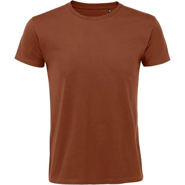 SOLS Mens Regent Slim Fit Short Sleeve T-Shirt (Terracotta) (XS)