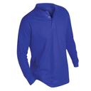 SOLS Mens Winter II Long Sleeve Pique Cotton Polo Shirt Burgundy Mens Polo