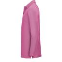 SOLS Mens Winter II Long Sleeve Pique Cotton Polo Shirt (Flash Pink) (S)