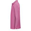 SOLS Mens Winter II Long Sleeve Pique Cotton Polo Shirt (Flash Pink) (XXL)