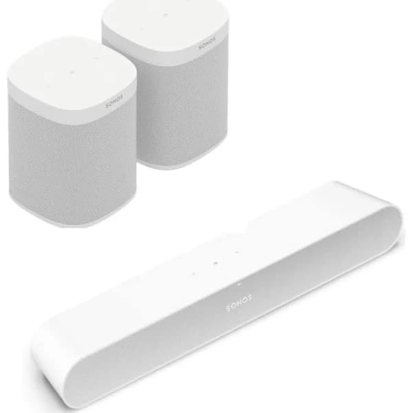 Sonos | Surround Set With Ray Soundbar | Melbourne Hi Fi White
